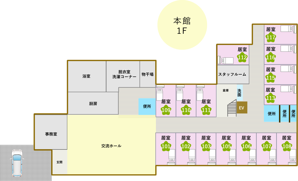本館　1F