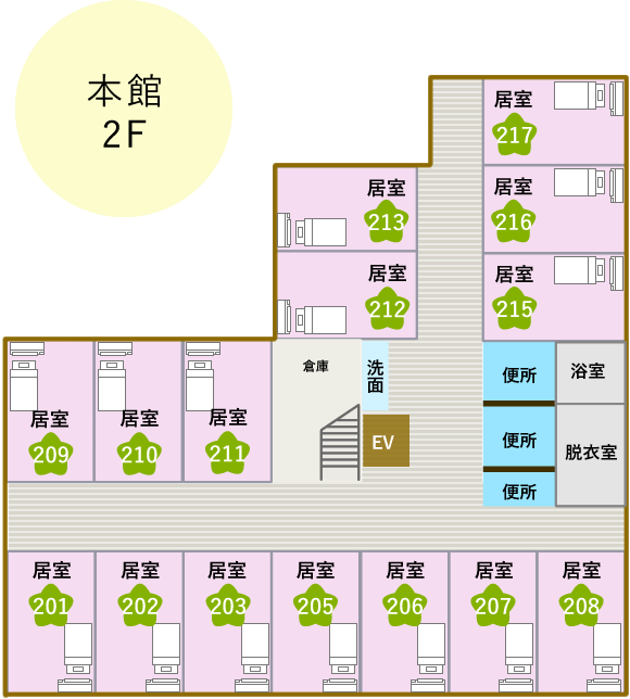 本館　2F